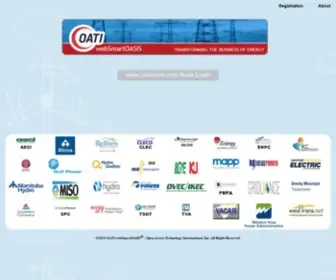 Oatioasis.com(OATI webSmartOASIS) Screenshot