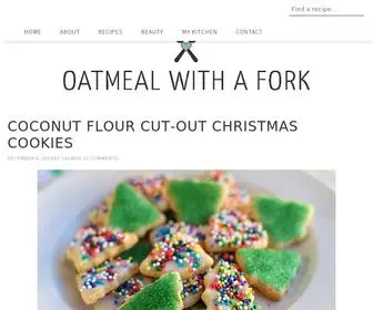 Oatmealwithafork.com(Healthy, Allergy-Friendly, Low Sugar Recipes) Screenshot
