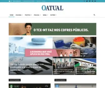 Oatual.com.br(O Atual) Screenshot