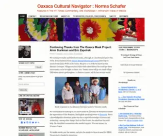 Oaxacaculture.com(Oaxaca Cultural Navigator) Screenshot