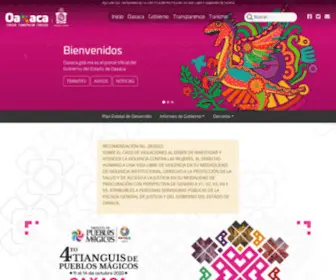 Oaxaca.gob.mx(Gobierno) Screenshot
