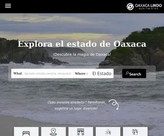 Oaxacalindo.com(Oaxaca Lindo) Screenshot