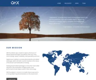 Oax.org(OAX Foundation) Screenshot