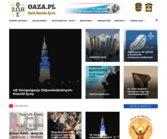 Oaza.pl(Ruch Światło Życie) Screenshot