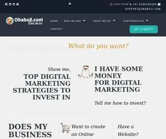 Obabuji.com(  Welcome to (A Unit of Innovative Ads Solution Pvt Ltd)) Screenshot