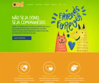 Obafloripa.org(Organização Bem) Screenshot