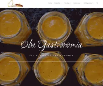 Obagastronomia.com.br(Oba Gastronomia) Screenshot