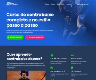Obaixistapratico.com.br(Curso de Contrabaixo Completo) Screenshot