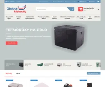 Obalove-Materialy.cz(Obalové materiály) Screenshot