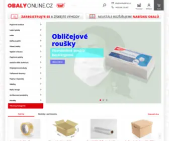 Obalyonline.cz(Obalyonline) Screenshot