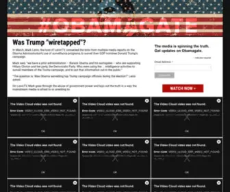 Obamagate.com(The media isn't going to report the facts on obamagate) Screenshot