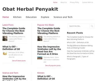 Obatherbalpenyakit.net(Obat Herbal Penyakit) Screenshot