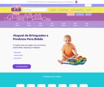 Obaudobebe.com.br(Aluguel de Brinquedos e Produtos Para Bebês) Screenshot