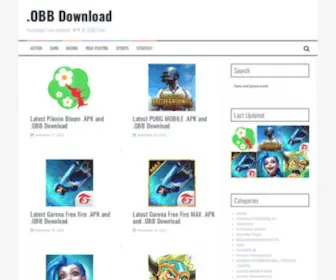 Obbdownload.com(OBB Download) Screenshot