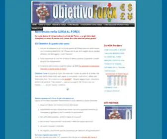 Obbiettivoforex.it(Obbiettivoforex) Screenshot