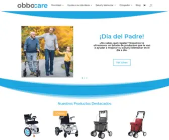 Obbocare.com(Venta Online de productos sanitarios discapacidad y movilidad) Screenshot