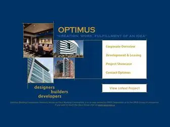 OBC.com(Optimus Building Corporation) Screenshot