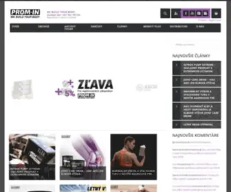 Obchod-Prom-IN.sk(Doplnky výživy) Screenshot
