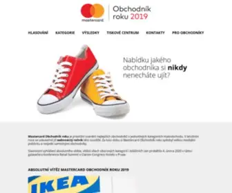 Obchodnik-Roku.cz(Mastercard Obchodn) Screenshot