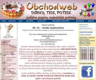 Obchodweb.cz(SOUTĚŽ) Screenshot