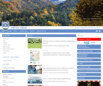 Obcina-Tabor.si(Občina) Screenshot