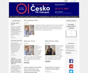 Obcinst.cz(Občanský institut) Screenshot