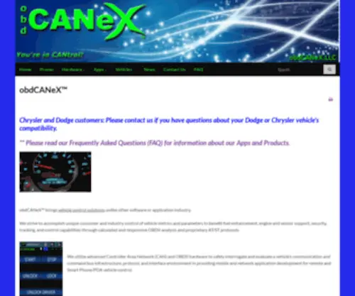 Obdcanex.com(Obdcanex) Screenshot