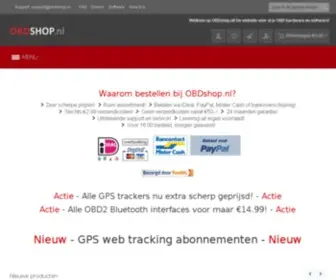 Obdshop.nl(Welkom bij) Screenshot