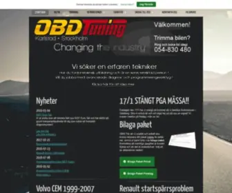 Obdtuning.se(OBD Tuning Karlstad) Screenshot