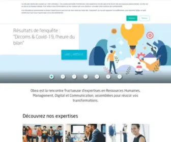 Obea.fr(Conseil en ressources humaines) Screenshot