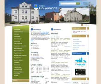 Obec-Holasovice.cz(Obec Holasovice) Screenshot