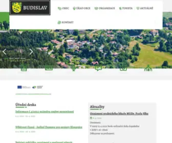 Obecbudislav.cz(Obecbudislav) Screenshot