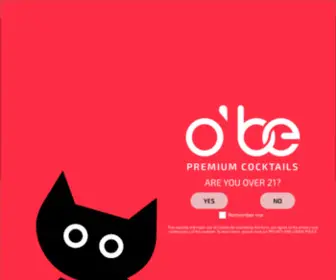 Obecocktails.com(Obe) Screenshot