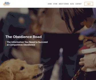 Obedienceroad.com(Online Obedience Training) Screenshot