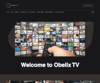 Obelixtv.com(IPTV Streaming Service) Screenshot