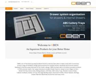 Obenproducts.com(Kitchen Hardware) Screenshot