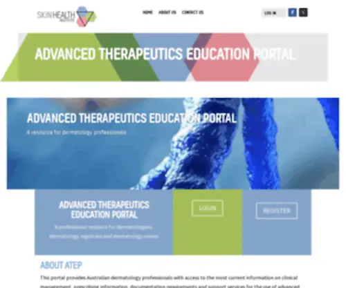 Obep.edu.au(Online Biologics Education Portal) Screenshot