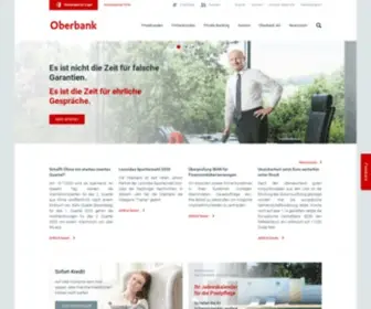 Oberbank.at(Startseite) Screenshot