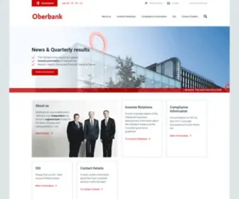 Oberbank.com(Homepage) Screenshot