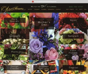 Oberers.com(Dayton Florists) Screenshot