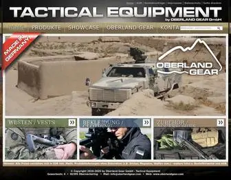 Oberlandgear.com(Tactical Equipment) Screenshot