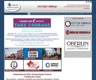 Oberlin.org(Oberlin Business Partnership) Screenshot