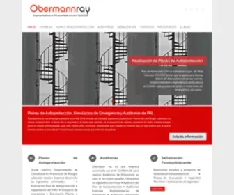 Obermannray.com(Auditores y consultores de seguridad) Screenshot