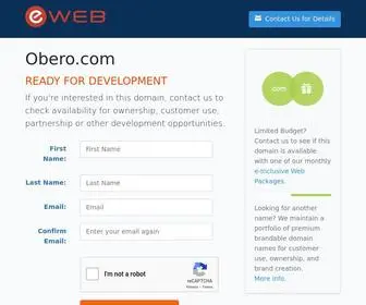 Obero.com(Ready for Development) Screenshot