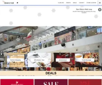 Oberoimall.com(Oberoi Mall) Screenshot