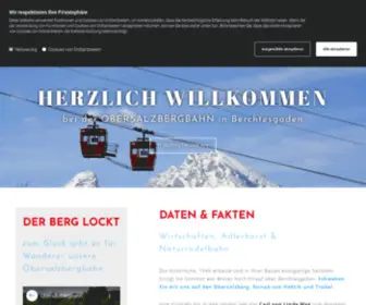 Obersalzbergbahn.de(Berchtesgarden) Screenshot