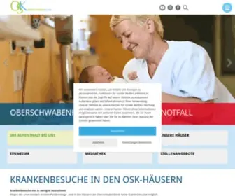 Oberschwabenklinik.de(Oberschwabenklinik) Screenshot