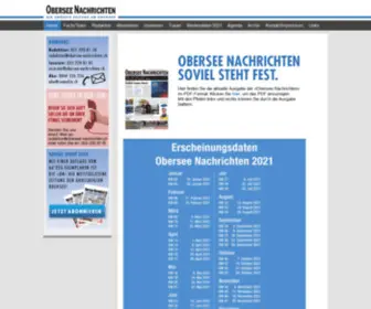 Obersee-Nachrichten.ch(Obersee Nachrichten) Screenshot
