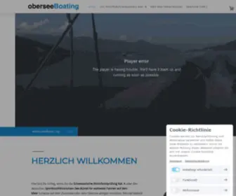 Oberseeboating.ch(Motorbootprüfung Kat) Screenshot