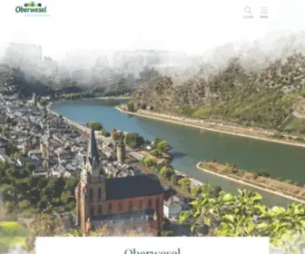 Oberwesel.de(Offizielle Website der Stadt Oberwesel) Screenshot